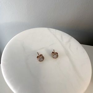 Pandora Rose Gold Studs - Worn Once
